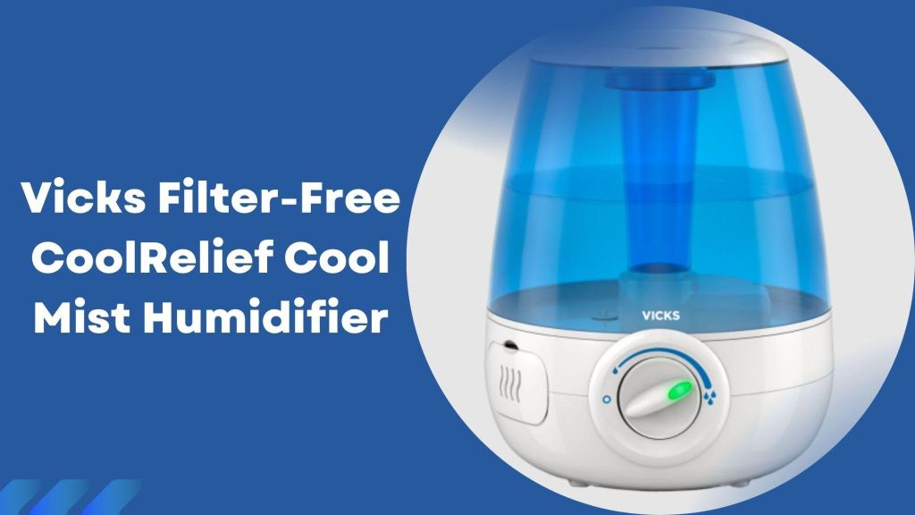 Vicks Filter-Free CoolRelief Cool Mist Humidifier (best cool mist humidifier for allergies and sinus problems)